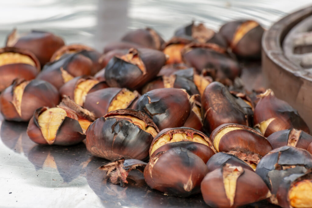 Roasted chestnuts